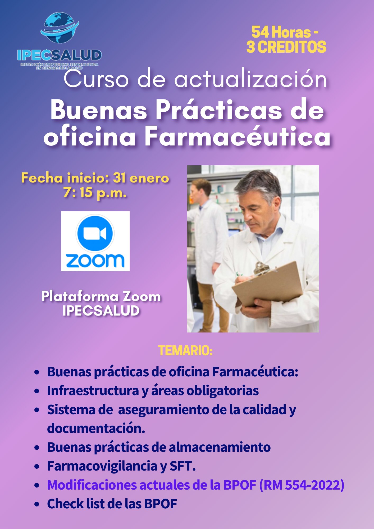 Buenas prácticas de oficina Farmacéutica.