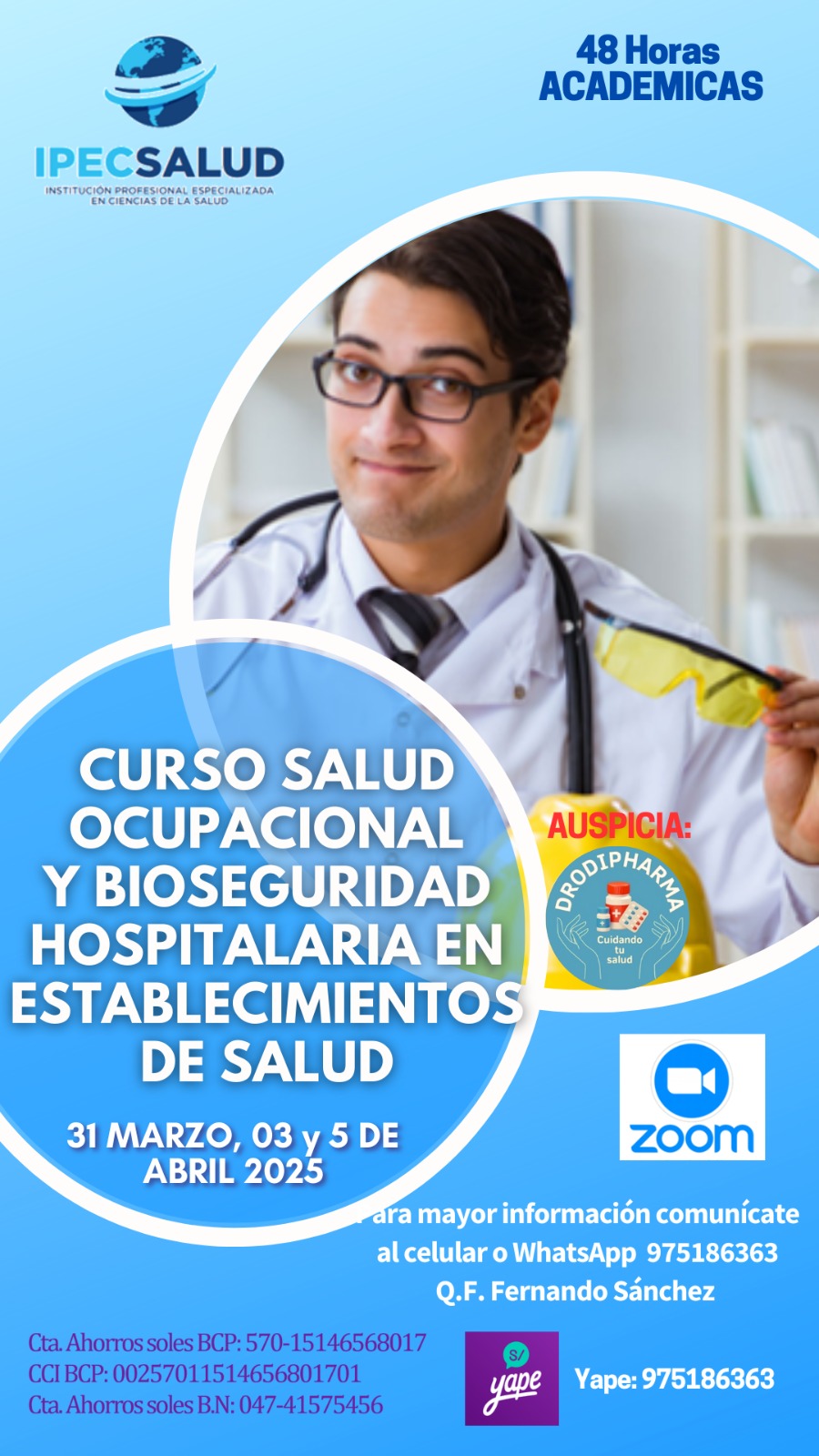 Salud ocupacional y bioseguridad hospitalaria