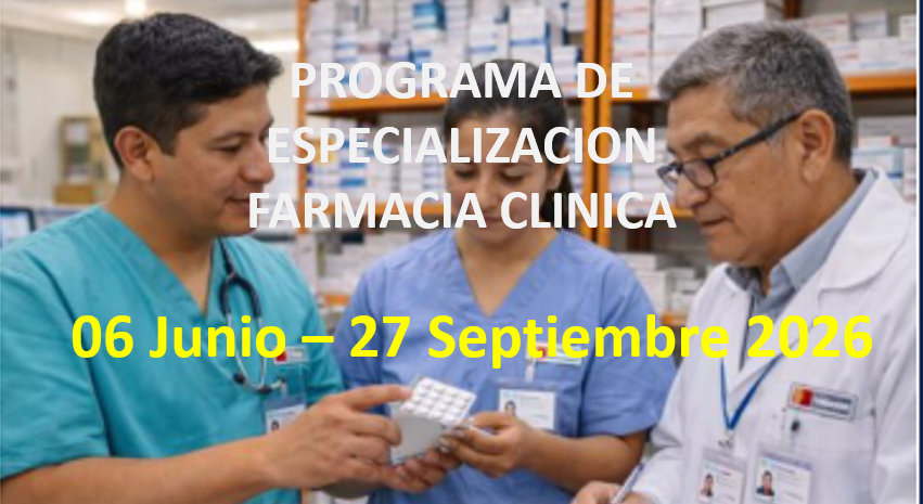 PROGRAMA DE ESPECIALIZACIÓN EN FARMACIA CLÍNICA