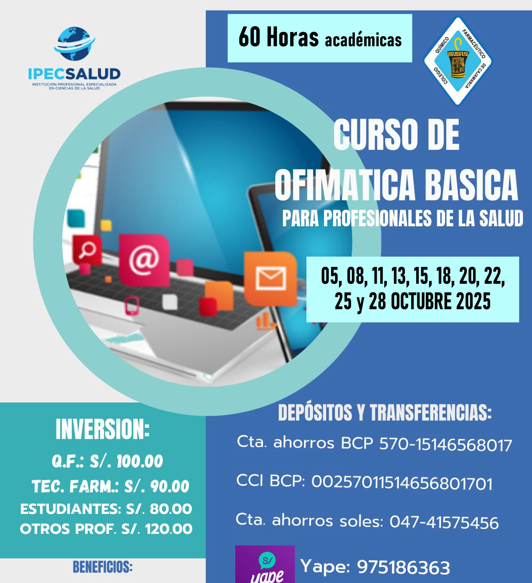 CURSO DE ACTUALIZACION OFIMATICA BASICA PARA PROFESIONALES DE LA SALUD